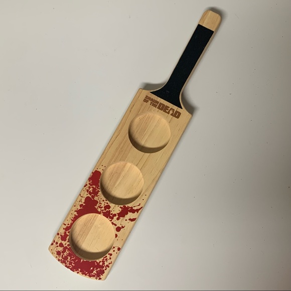 Shaun of the Dead Cricket Bat Shot Glass Holder